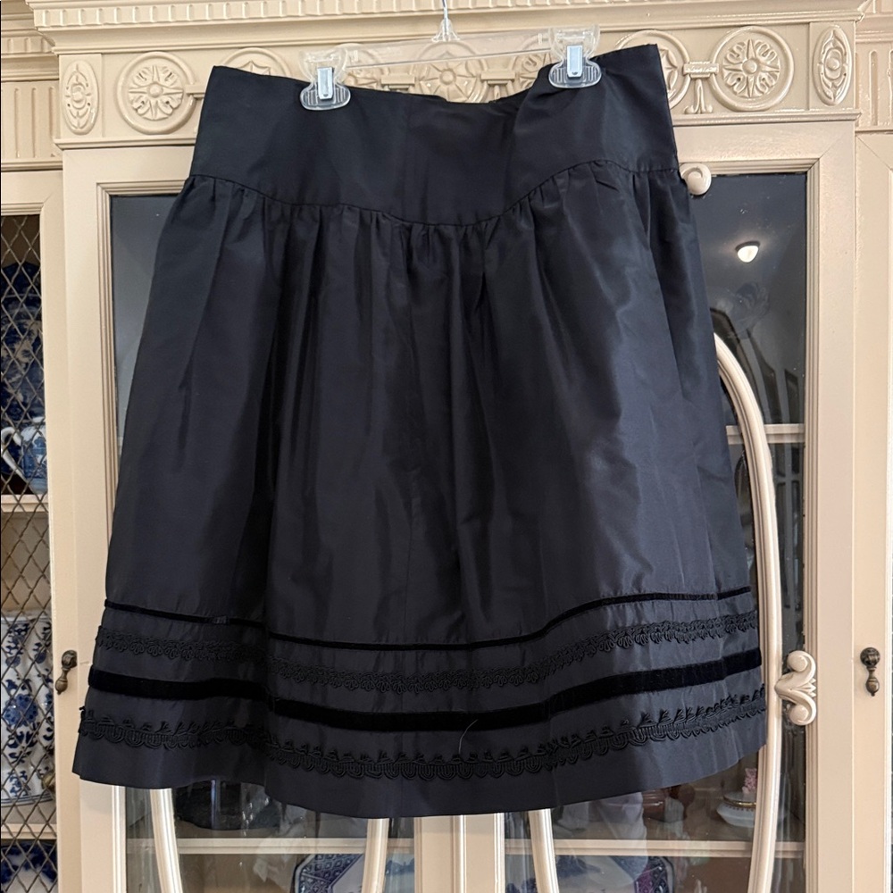 Lilly Pulitzer Black A-Line Skirt - Classic Women's Skirt